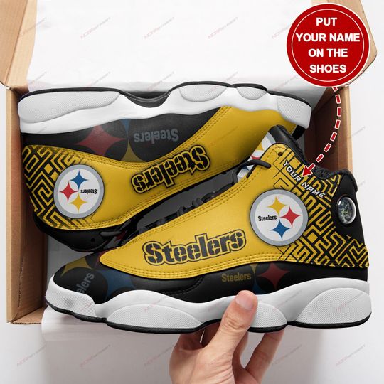 JWFancy Pittsburgh Steelers AJ13 Sneakers Shoes For Men And Women
