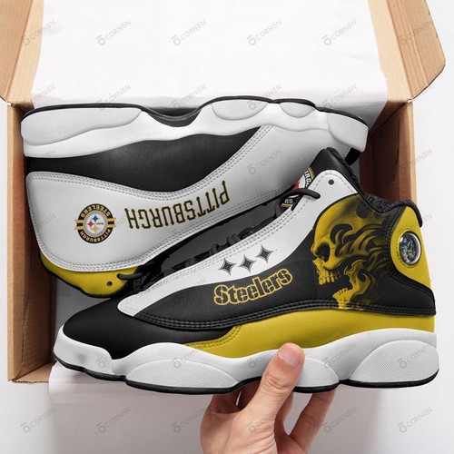 JWFancy Pittsburgh Steelers AJ13 Sneakers Shoes For Men And Women