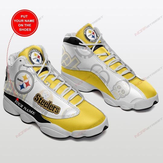 JWFancy Pittsburgh Steelers AJ13 Sneakers Shoes For Men And Women