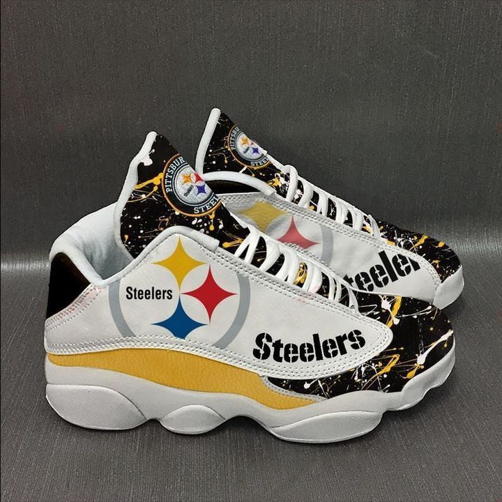 JWFancy Pittsburgh Steelers AJ13 Sneakers Shoes For Men And Women