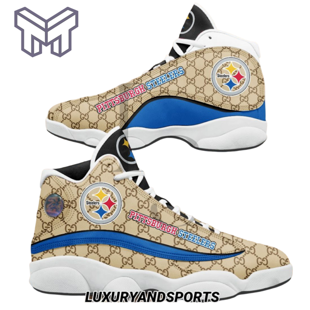 JWFancy Pittsburgh Steelers AJ13 Sneakers Shoes For Men And Women