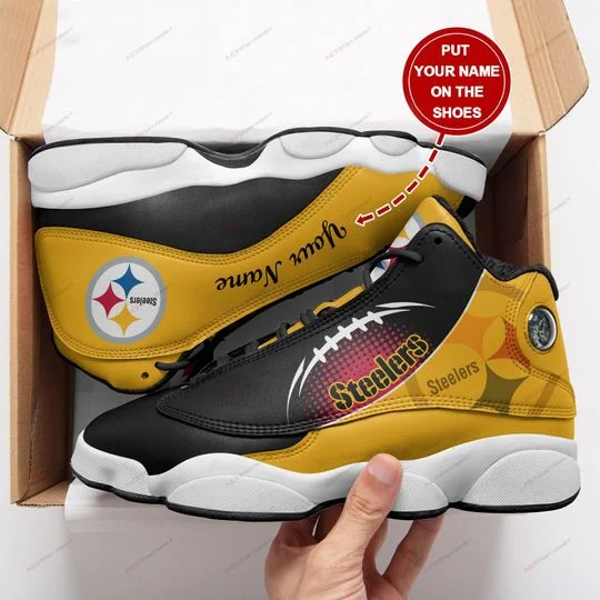 JWFancy Pittsburgh Steelers AJ13 Sneakers Shoes For Men And Women