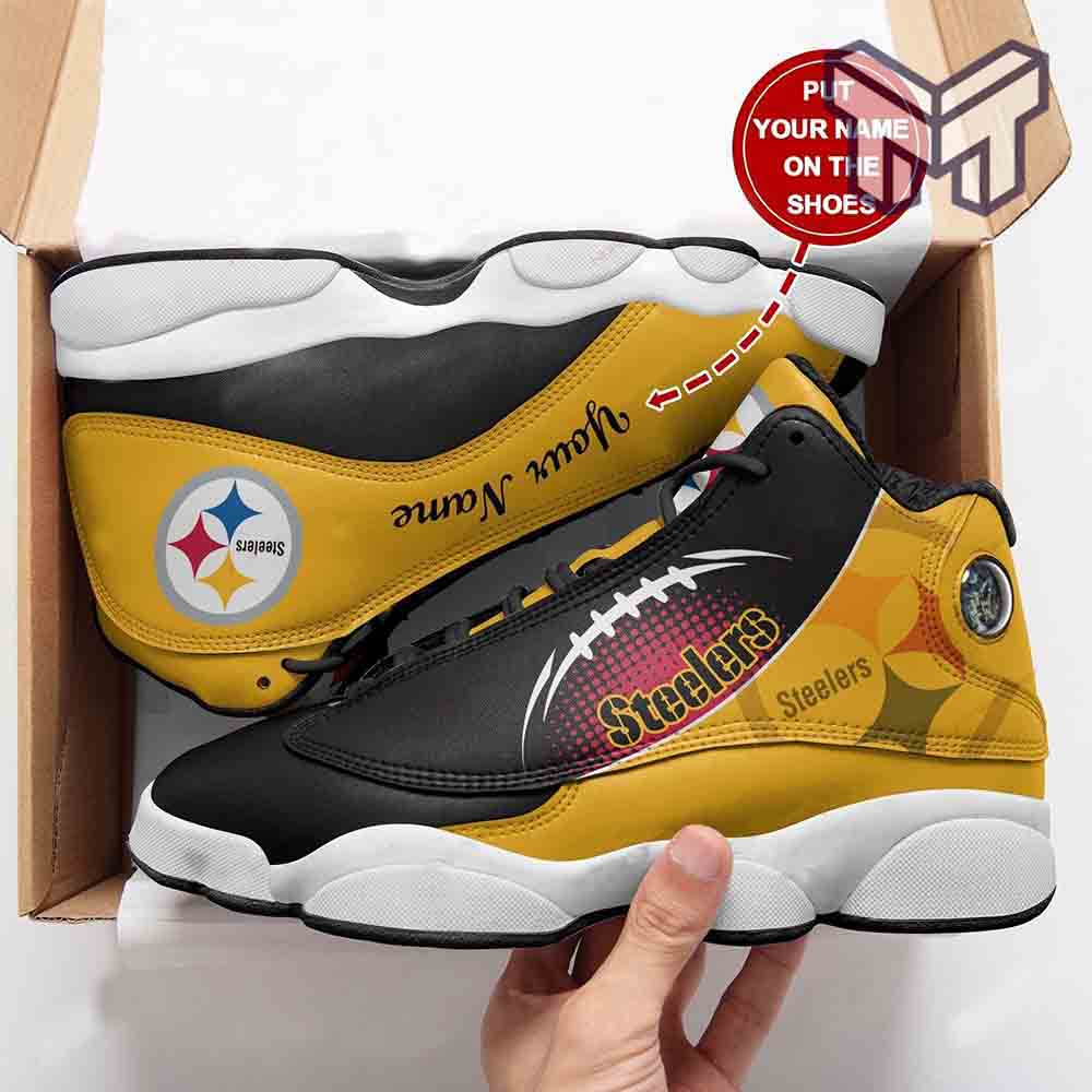 JWFancy Pittsburgh Steelers AJ13 Sneakers Shoes For Men And Women
