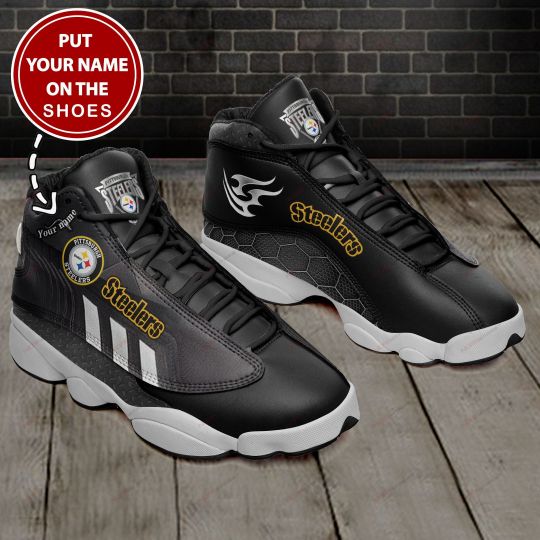 JWFancy Pittsburgh Steelers AJ13 Sneakers Shoes For Men And Women