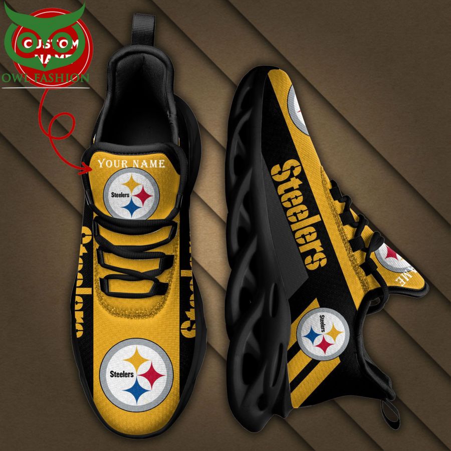 JWFancy Pittsburgh Steelers Max Soul Shoes Sneakers For Men And Women