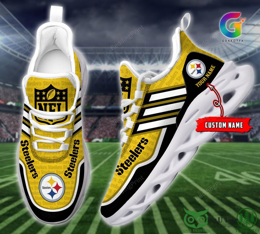 JWFancy Pittsburgh Steelers Max Soul Shoes Sneakers For Men And Women