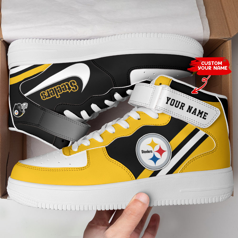 JWFancy Pittsburgh Steelers NFL Air Low-Top Sneakers Shoes For Men And Women