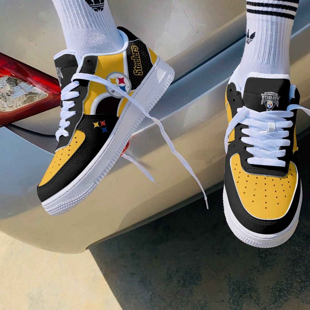 JWFancy Pittsburgh Steelers NFL Air Low-Top Sneakers Shoes For Men And Women