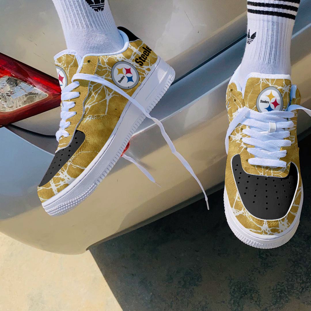 JWFancy Pittsburgh Steelers NFL Air Low-Top Sneakers Shoes For Men And Women