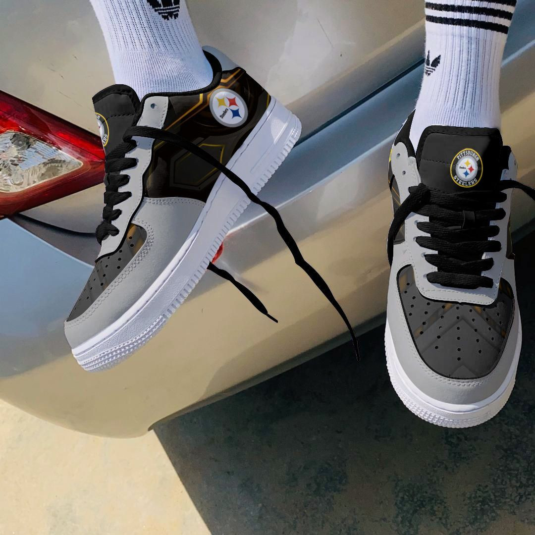 JWFancy Pittsburgh Steelers NFL Air Low-Top Sneakers Shoes For Men And Women