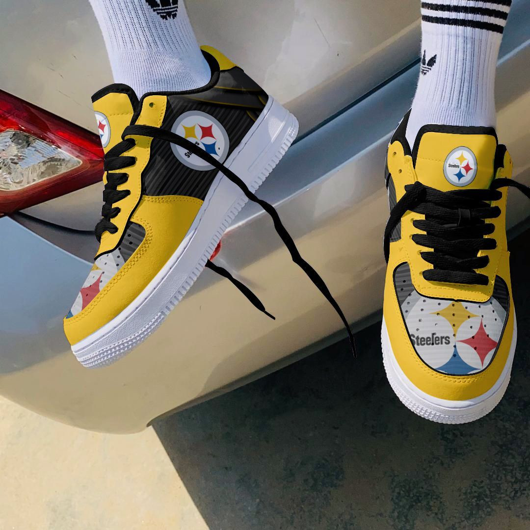 JWFancy Pittsburgh Steelers NFL Air Low-Top Sneakers Shoes For Men And Women