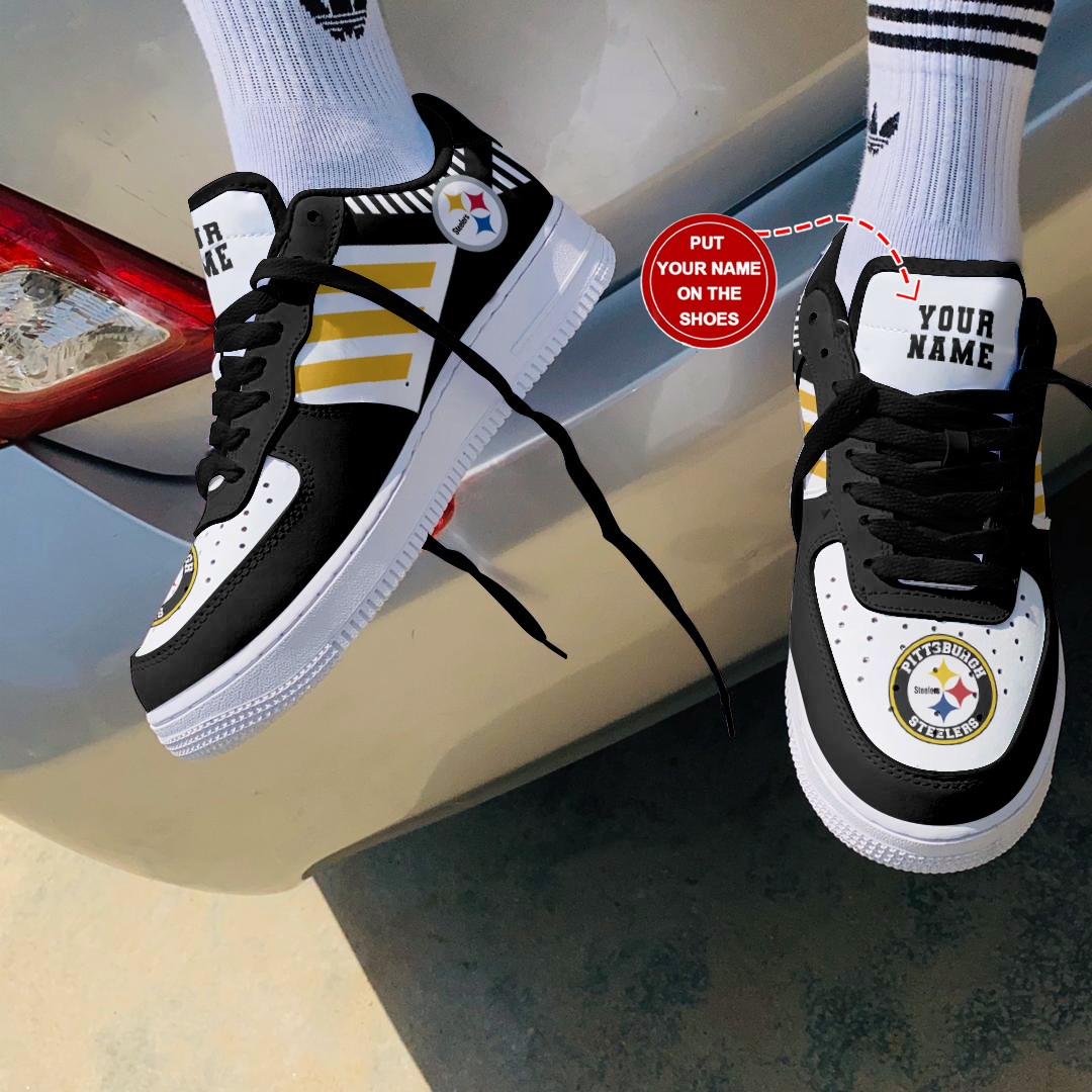 JWFancy Pittsburgh Steelers NFL Air Low-Top Sneakers Shoes For Men And Women