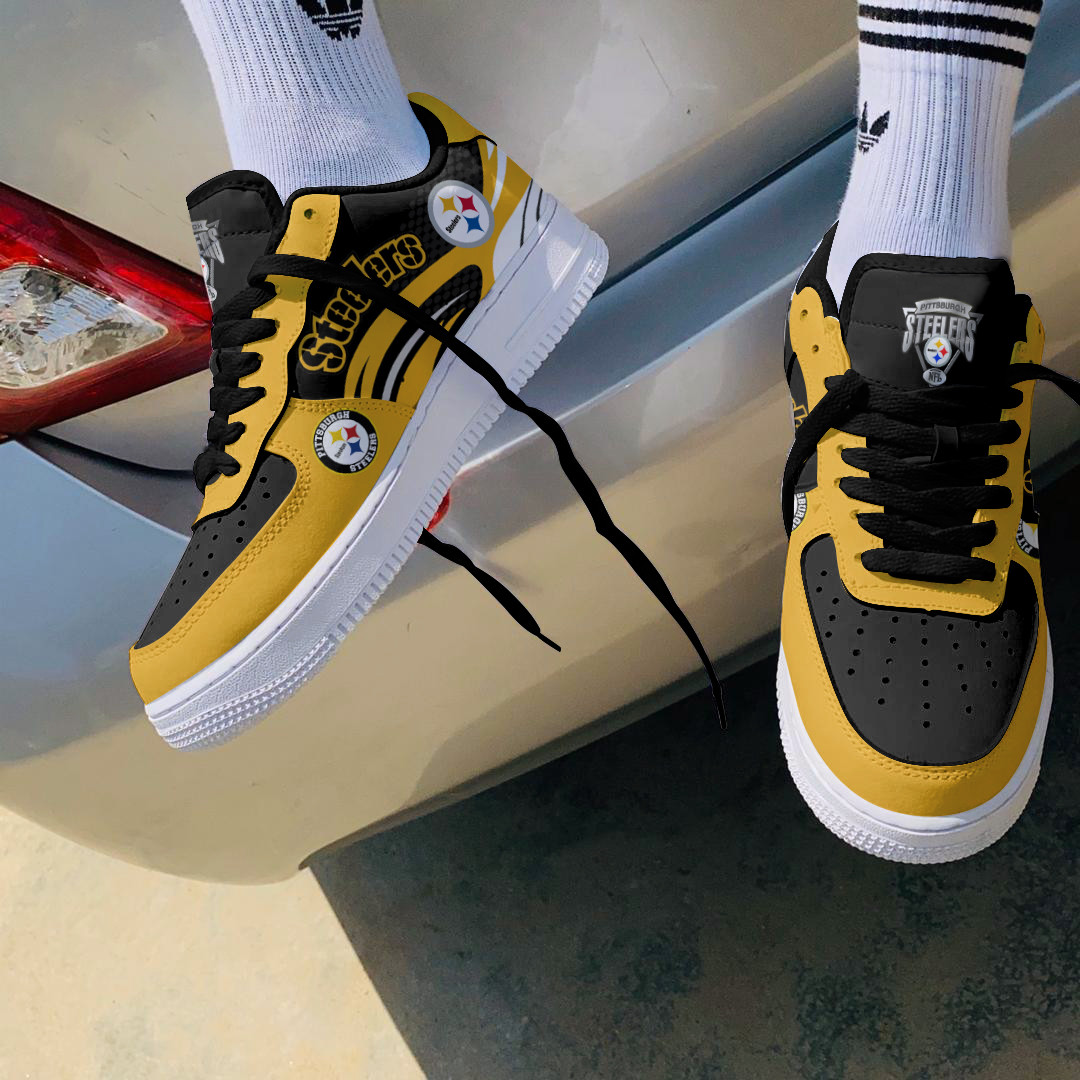 JWFancy Pittsburgh Steelers NFL Air Low-Top Sneakers Shoes For Men And Women