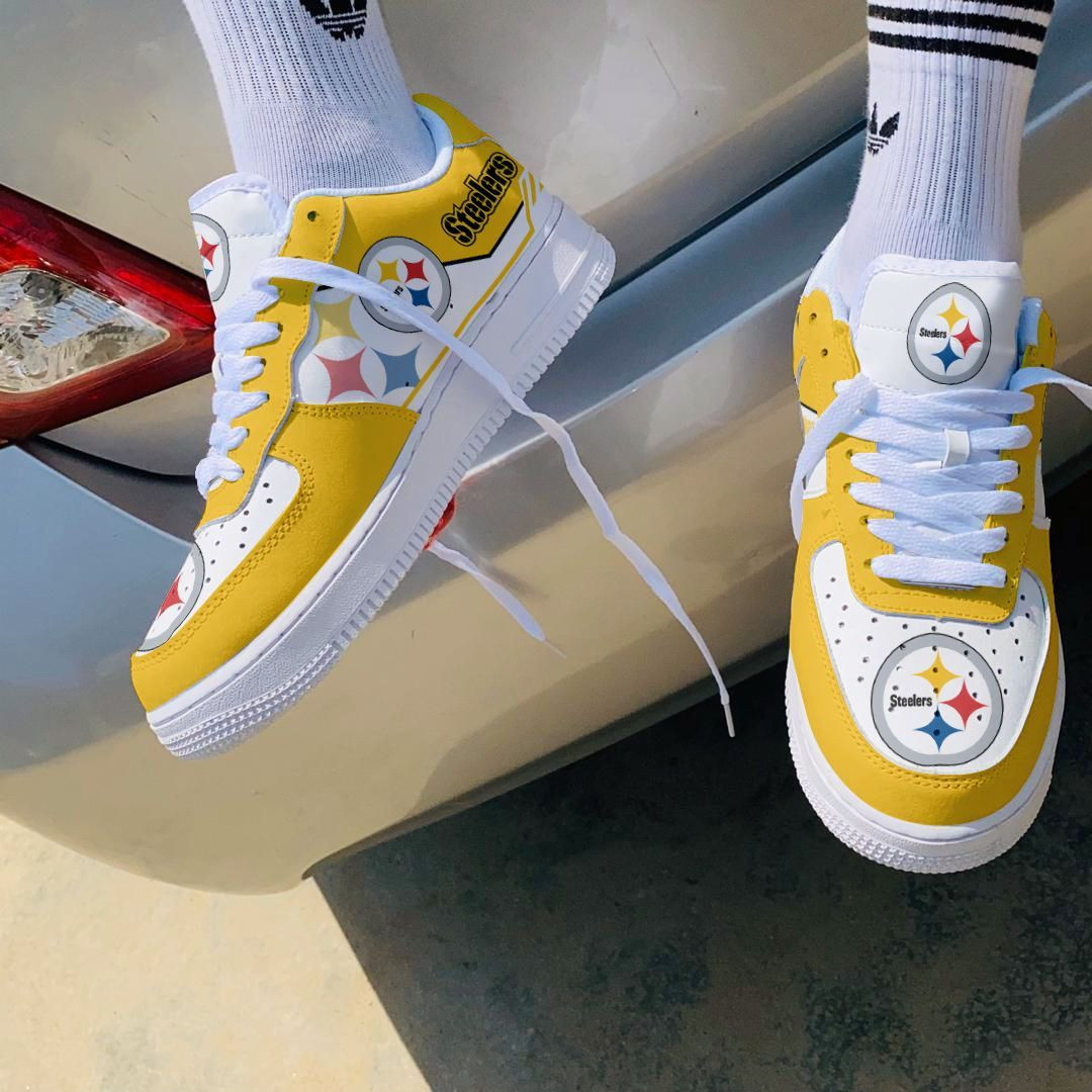 JWFancy Pittsburgh Steelers NFL Air Low-Top Sneakers Shoes For Men And Women
