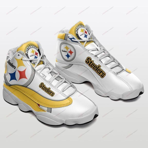 JWFancy Pittsburgh Steelers NFL AJ13 Sneakers Shoes For Men And Women