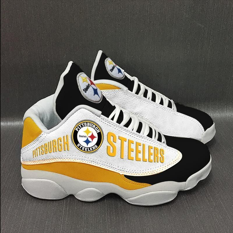 JWFancy Pittsburgh Steelers NFL AJ13 Sneakers Shoes For Men And Women