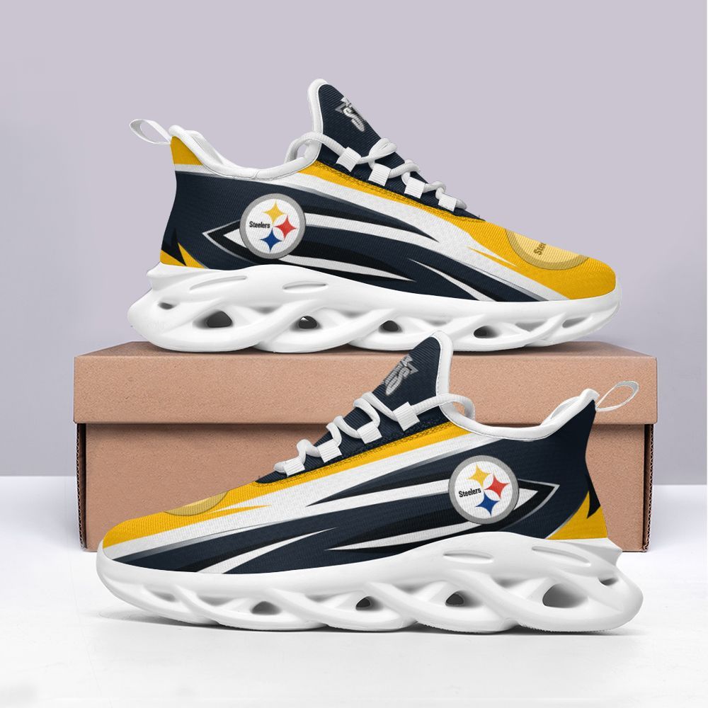 JWFancy Pittsburgh Steelers NFL Max Soul Shoes Sneakers For Men And Women