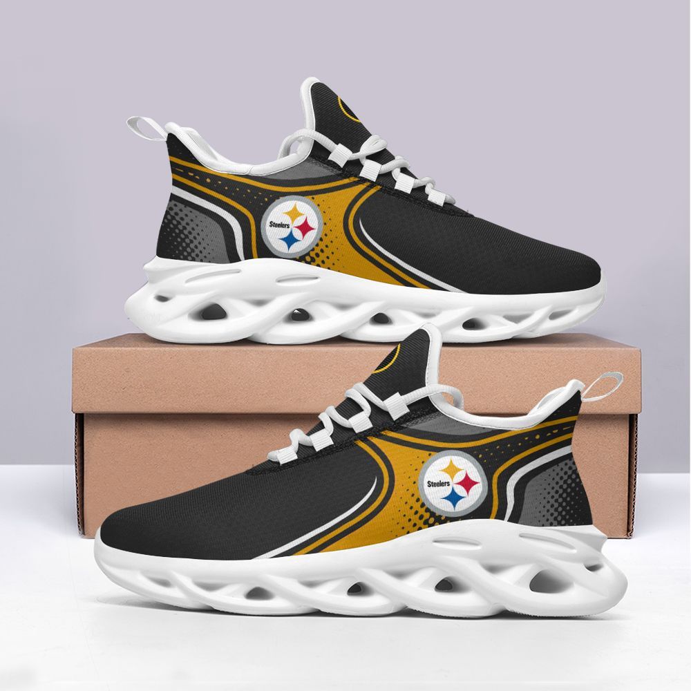 JWFancy Pittsburgh Steelers NFL Max Soul Shoes Sneakers For Men And Women
