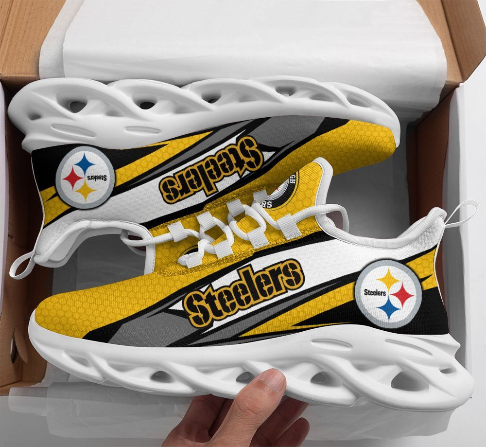 JWFancy Pittsburgh Steelers NFL Max Soul Shoes Sneakers For Men And Women