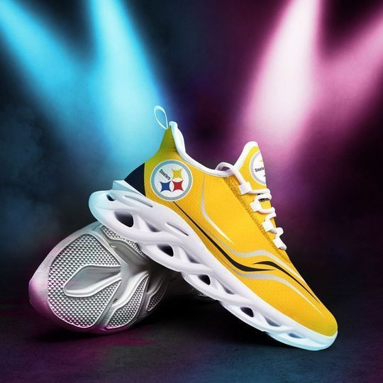 JWFancy Pittsburgh Steelers NFL Max Soul Shoes Sneakers For Men And Women