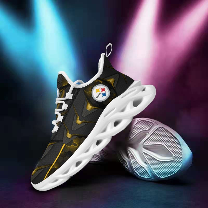 JWFancy Pittsburgh Steelers NFL Max Soul Shoes Sneakers For Men And Women