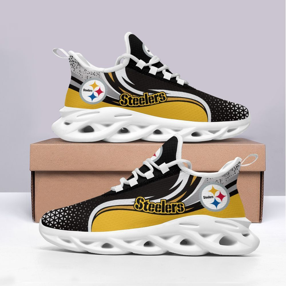 JWFancy Pittsburgh Steelers NFL Max Soul Shoes Sneakers For Men And Women