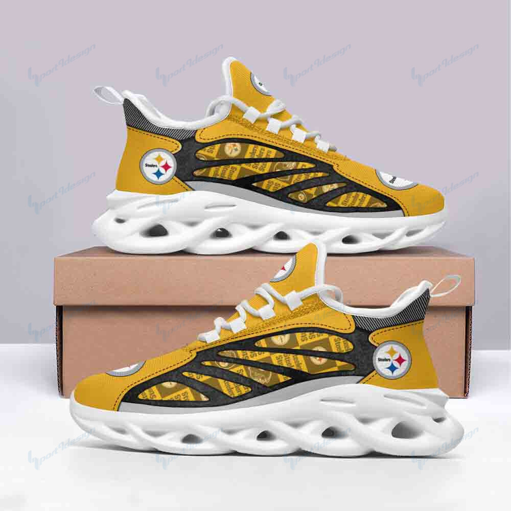 JWFancy Pittsburgh Steelers NFL Max Soul Shoes Sneakers For Men And Women