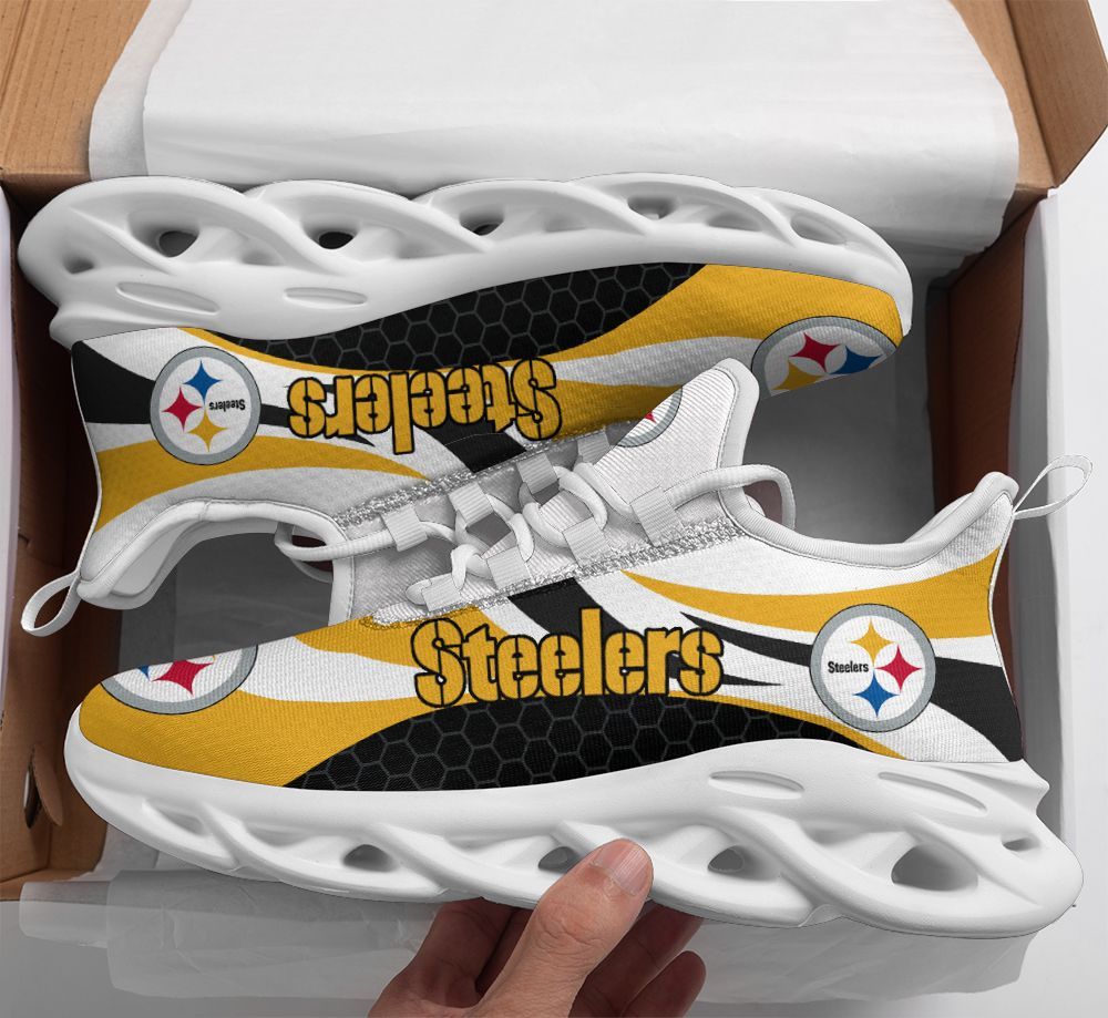JWFancy Pittsburgh Steelers NFL Max Soul Shoes Sneakers For Men And Women