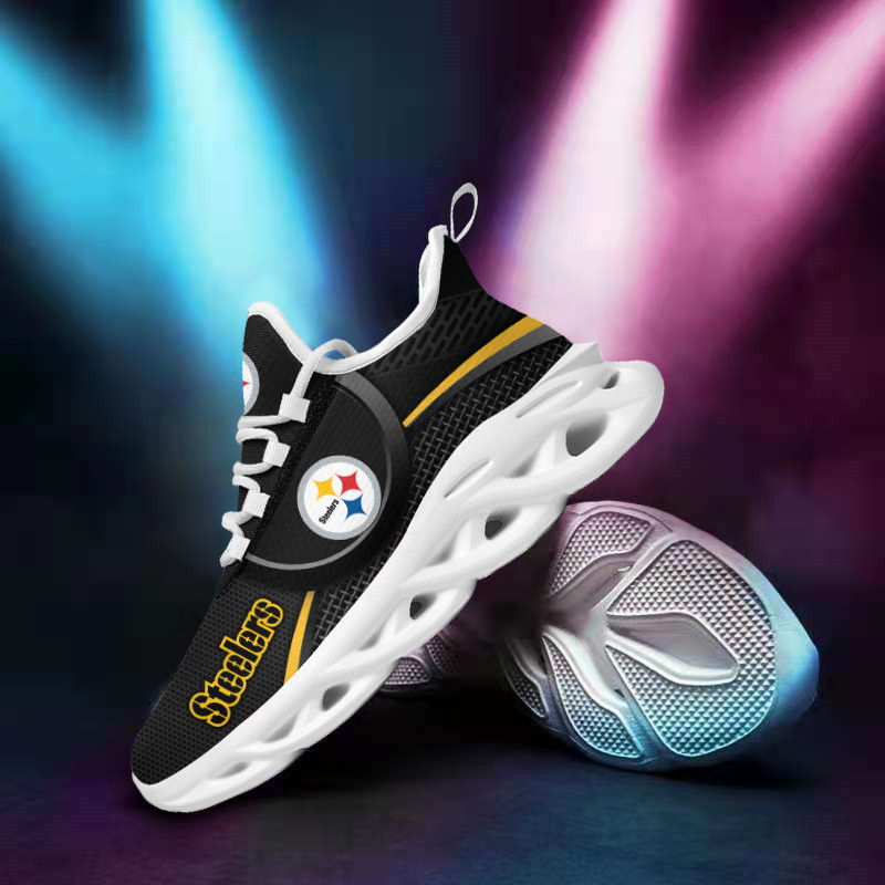 JWFancy Pittsburgh Steelers NFL Max Soul Shoes Sneakers For Men And Women
