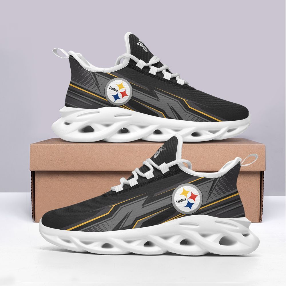 JWFancy Pittsburgh Steelers NFL Max Soul Shoes Sneakers For Men And Women