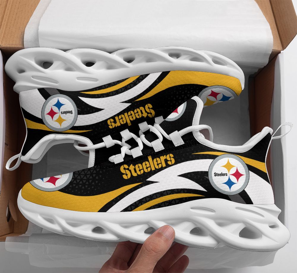 JWFancy Pittsburgh Steelers NFL Max Soul Shoes Sneakers For Men And Women