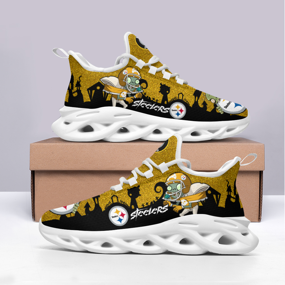 JWFancy Pittsburgh Steelers NFL Max Soul Shoes Sneakers For Men And Women