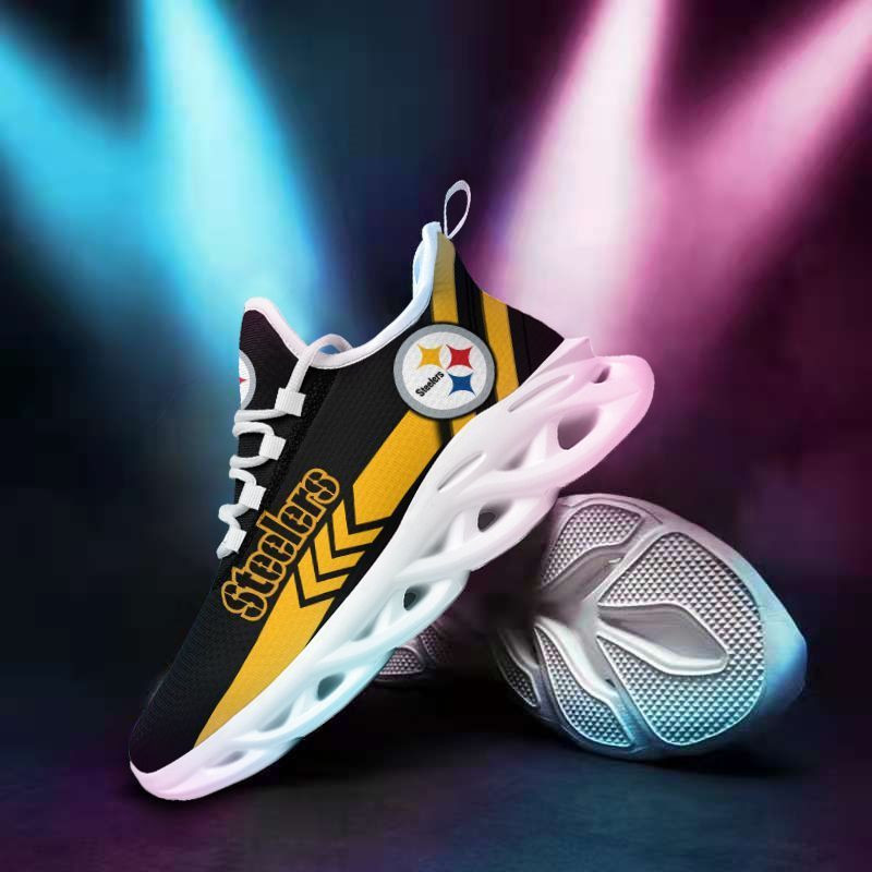 JWFancy Pittsburgh Steelers NFL Max Soul Shoes Sneakers For Men And Women