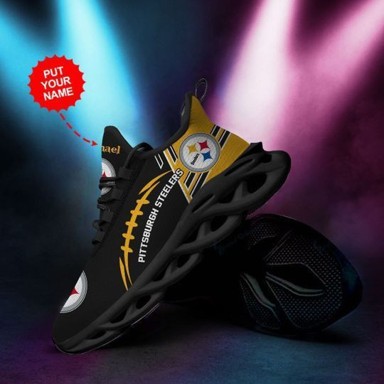 JWFancy Pittsburgh Steelers NFL Max Soul Shoes Sneakers For Men And Women
