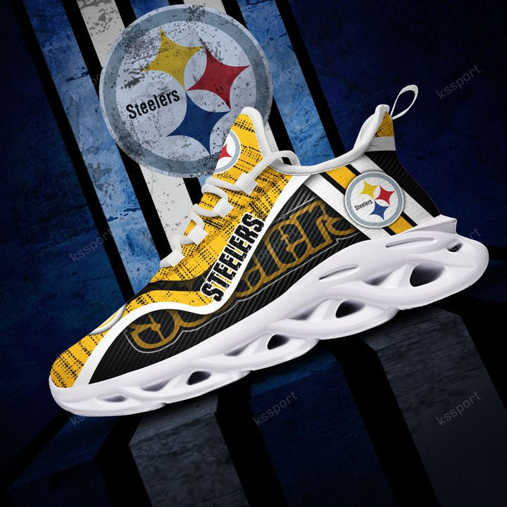 JWFancy Pittsburgh Steelers NFL Max Soul Shoes Sneakers For Men And Women