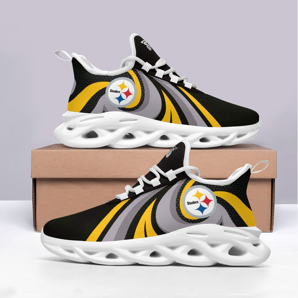 JWFancy Pittsburgh Steelers NFL Max Soul Shoes Sneakers For Men And Women