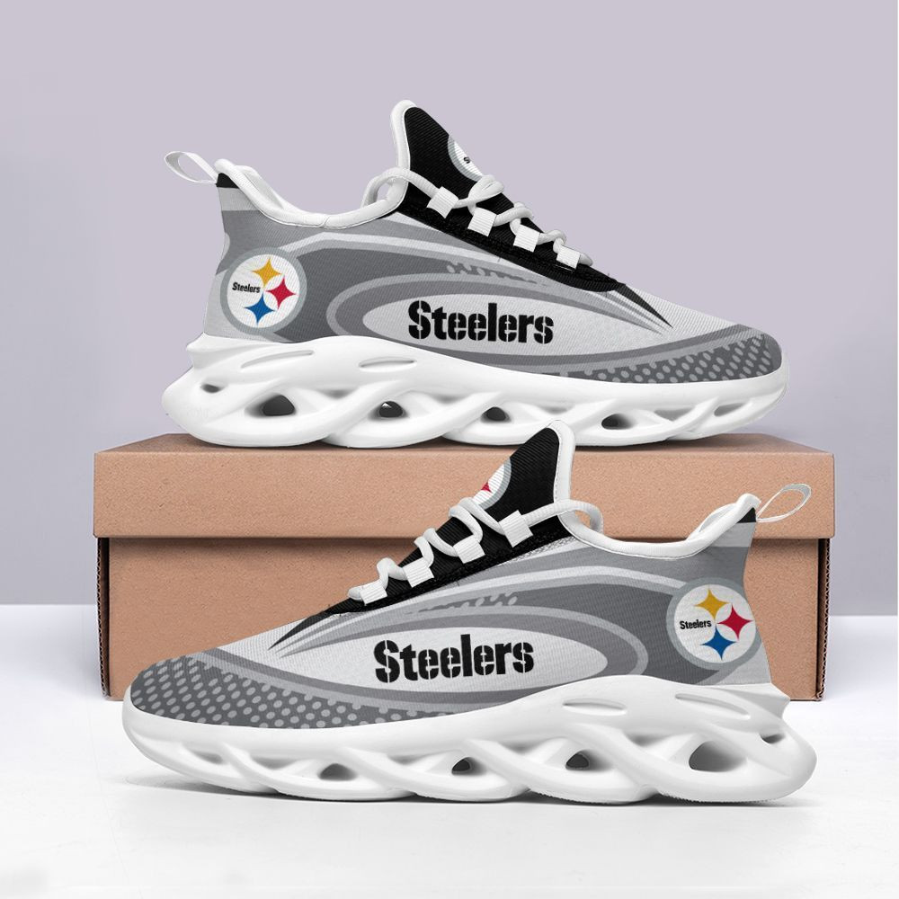 JWFancy Pittsburgh Steelers NFL Max Soul Shoes Sneakers For Men And Women