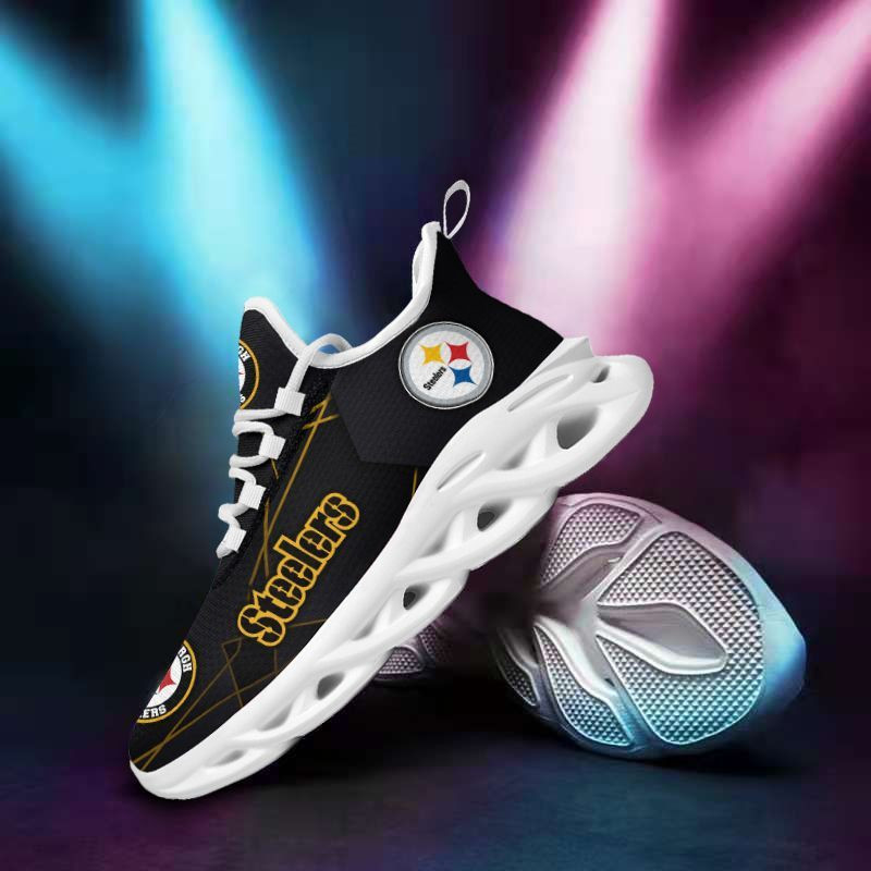 JWFancy Pittsburgh Steelers NFL Max Soul Shoes Sneakers For Men And Women