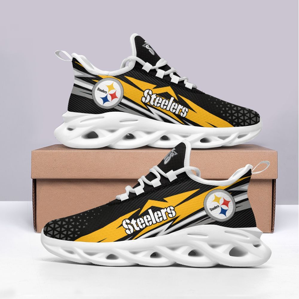 JWFancy Pittsburgh Steelers NFL Max Soul Shoes Sneakers For Men And Women