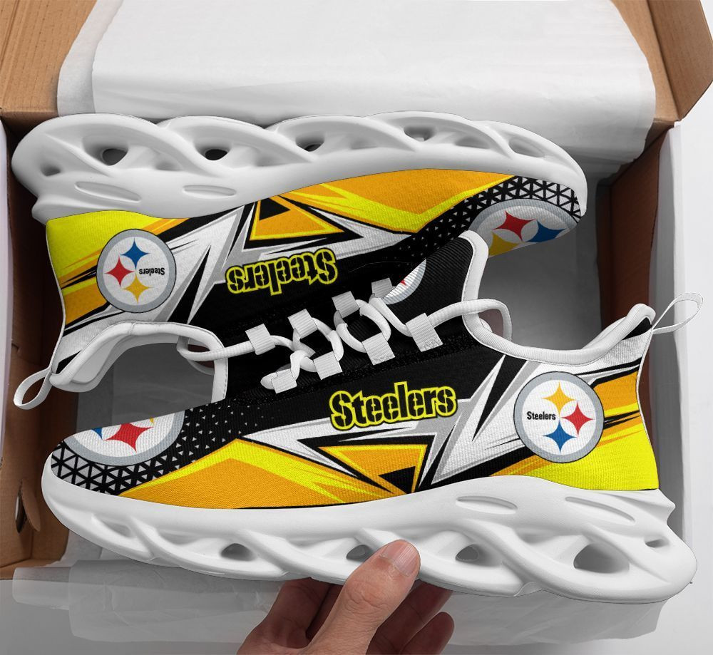 JWFancy Pittsburgh Steelers NFL Max Soul Shoes Sneakers For Men And Women