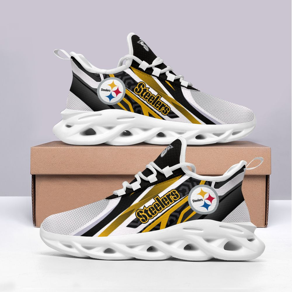 JWFancy Pittsburgh Steelers NFL Max Soul Shoes Sneakers For Men And Women