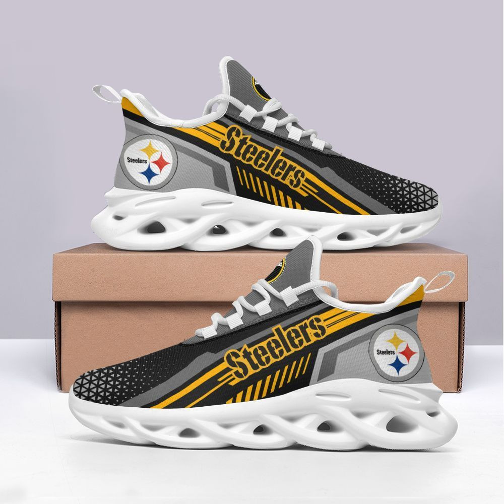 JWFancy Pittsburgh Steelers NFL Max Soul Shoes Sneakers For Men And Women