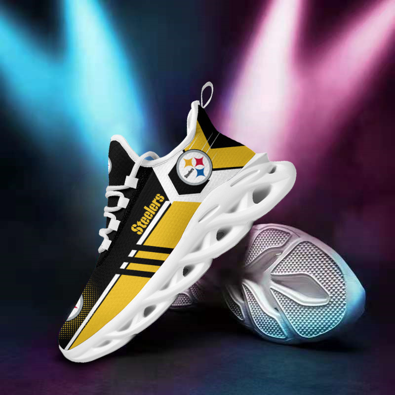 JWFancy Pittsburgh Steelers NFL Max Soul Shoes Sneakers For Men And Women