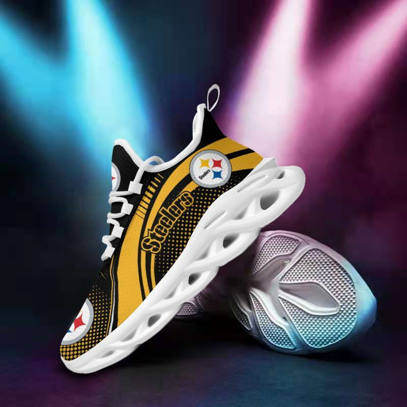JWFancy Pittsburgh Steelers NFL Max Soul Shoes Sneakers For Men And Women