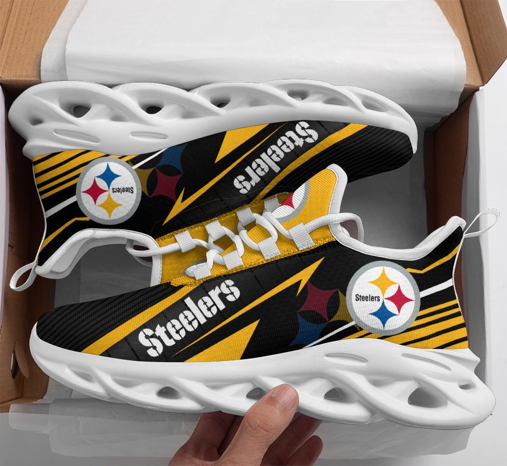 JWFancy Pittsburgh Steelers NFL Max Soul Shoes Sneakers For Men And Women