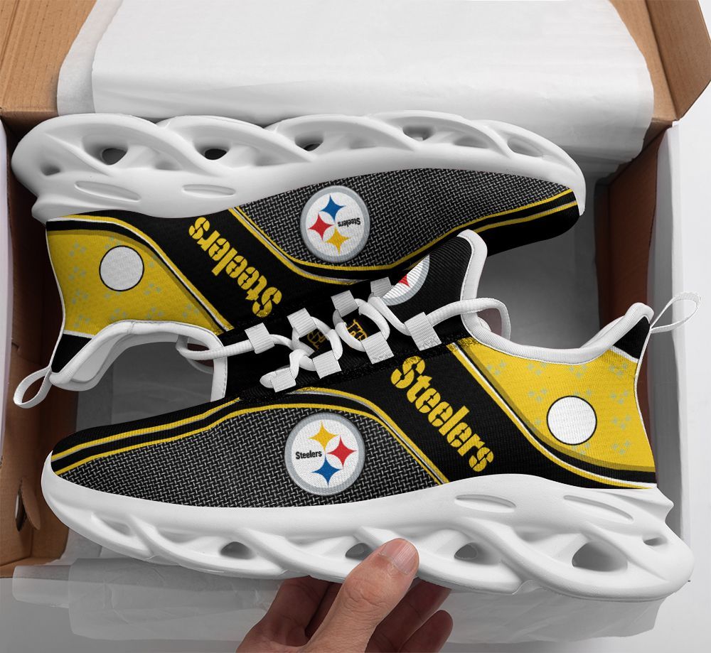 JWFancy Pittsburgh Steelers NFL Max Soul Shoes Sneakers For Men And Women