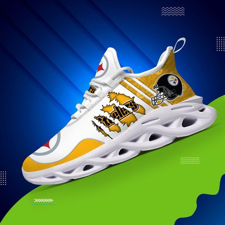 JWFancy Pittsburgh Steelers NFL Max Soul Shoes Sneakers For Men And Women