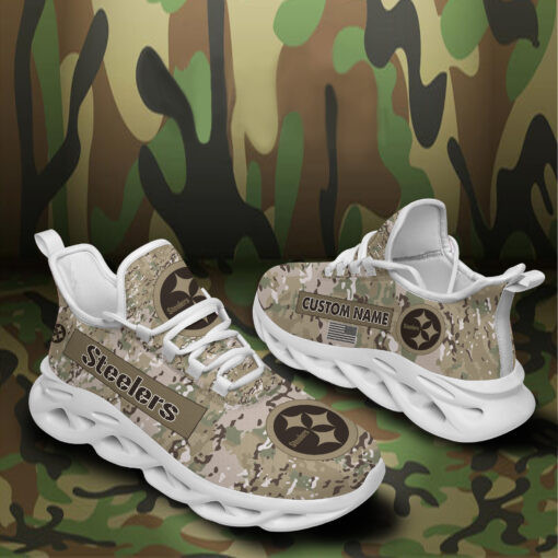 JWFancy Pittsburgh Steelers NFL Max Soul Shoes Sneakers For Men And Women