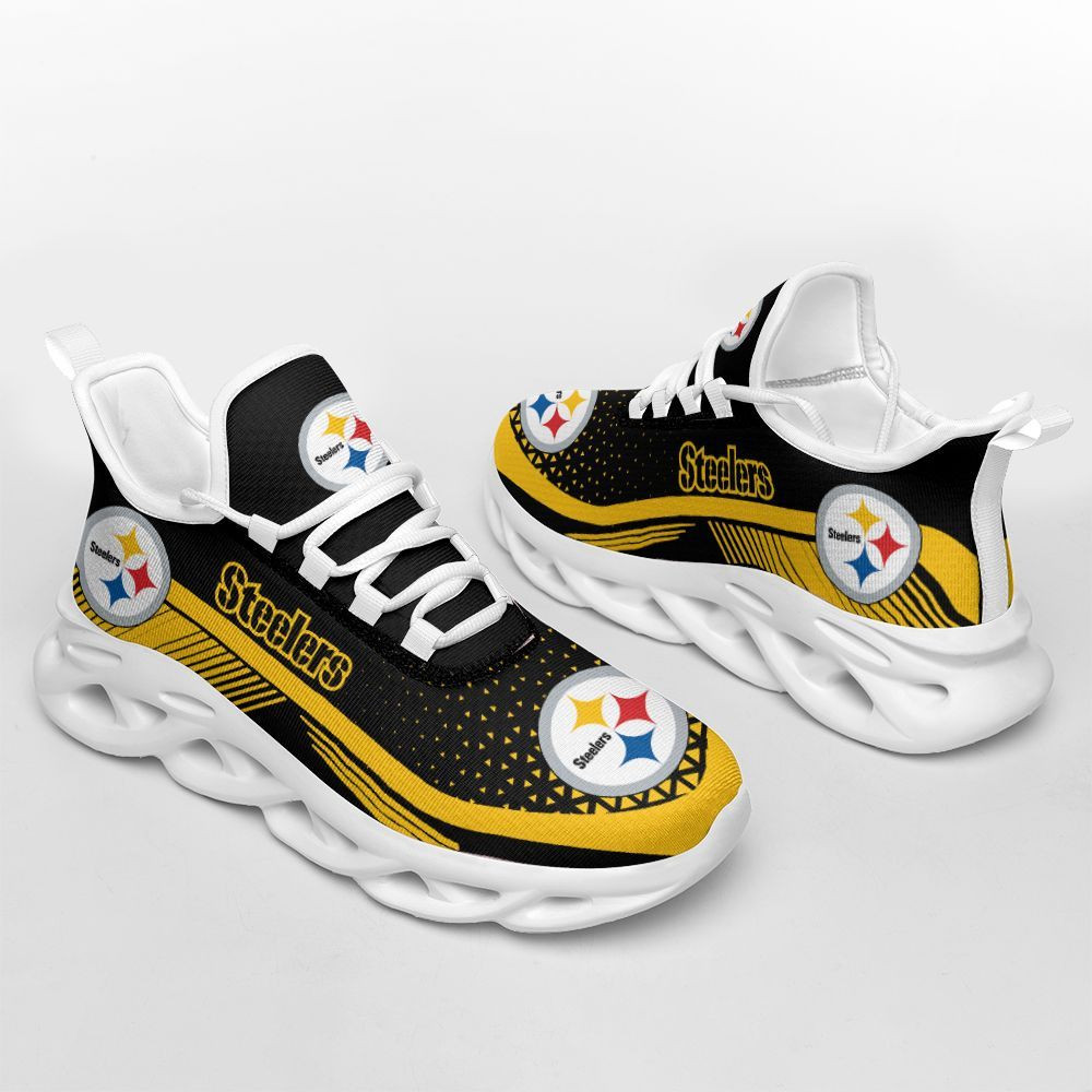 JWFancy Pittsburgh Steelers NFL Max Soul Shoes Sneakers For Men And Women