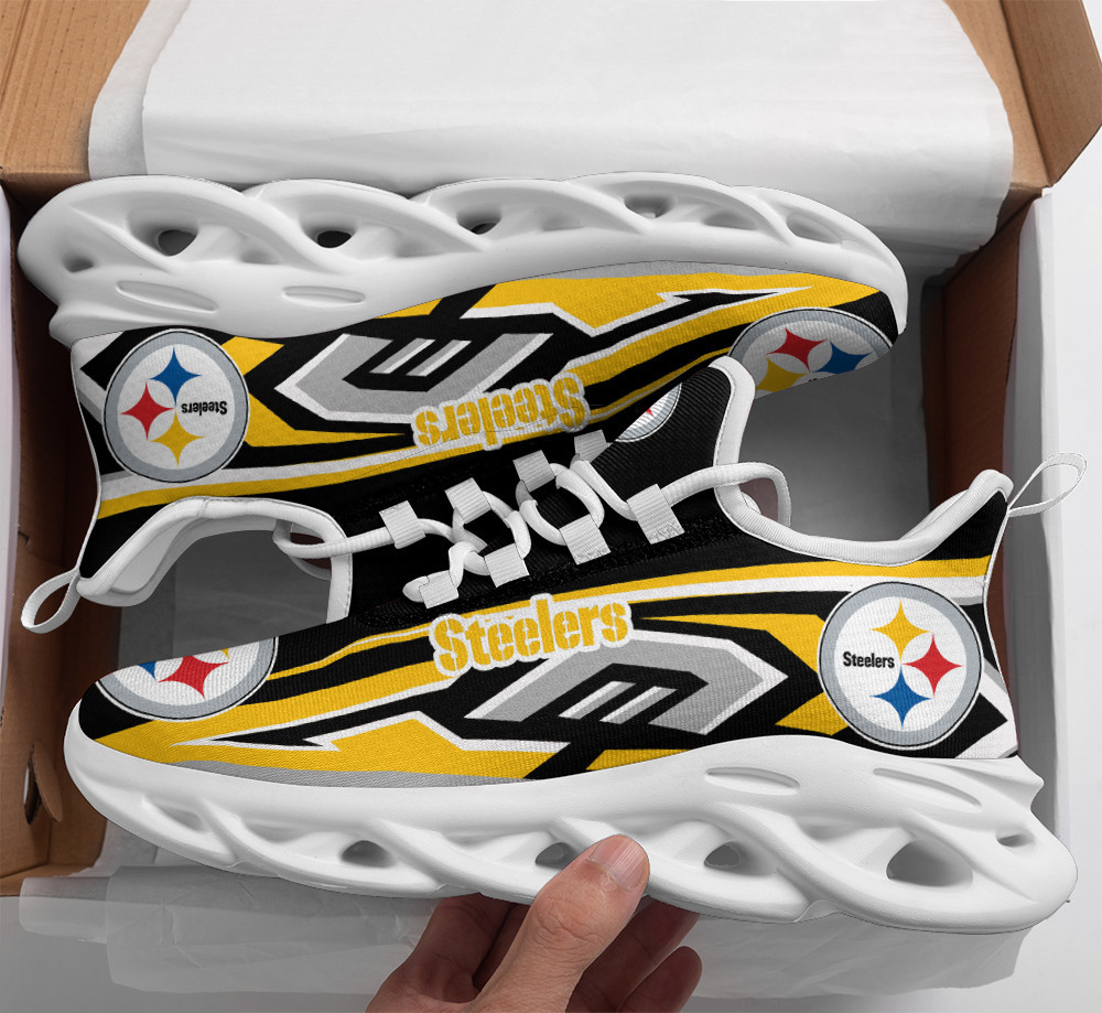 JWFancy Pittsburgh Steelers NFL Max Soul Shoes Sneakers For Men And Women